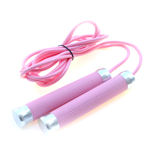 Silicone handle rope skipping